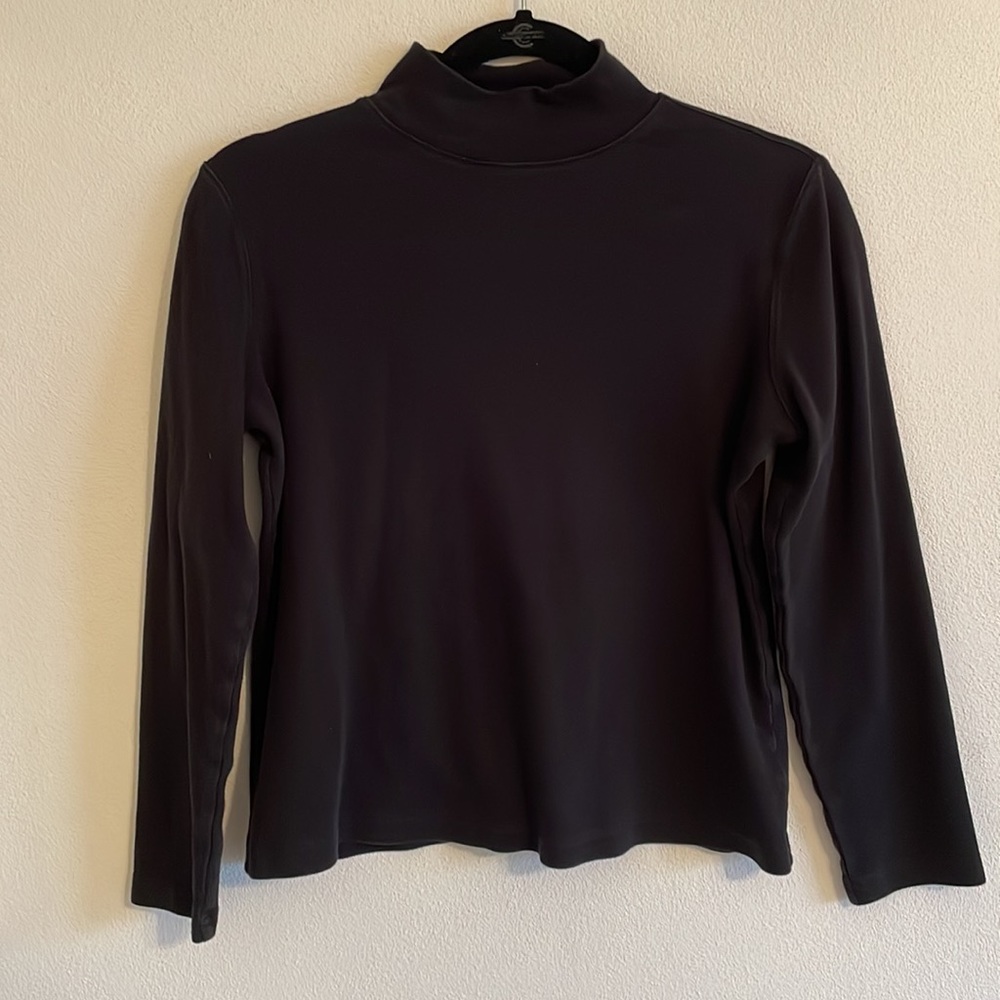 Mock Turtleneck Long Sleeve Top - Picture 2 of 5